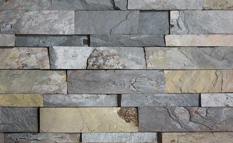 Stacked Ledger Stone Panels Spice Craft Splitface slate stacked ledger stone