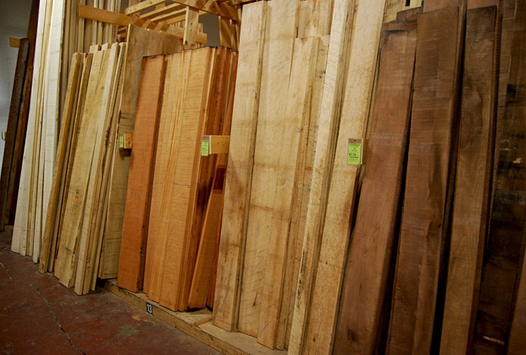 Hardwood Boards Rough Cut Rough hardwood boards